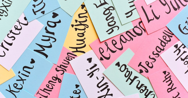 What letter does your name start with?